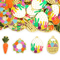 Enamel-Look Rabbit Alloy Charms in 4 Styles for Jewelry Crafts view 4