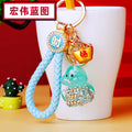Ingot Snake Keychains with Fortune Cords and Loose Heart Loops view 8