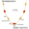 Red Glass Necklace