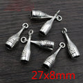Miniature Barware and Cocktail Charms in Antique Silver Finish view 11