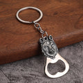 Animal Metal Bottle Opener Keychains: Turtle, Wolf, Frog And Lion Designs view 11