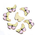 Enamel-Look And Printed Silver Gold Butterfly Alloy Charms in 20 Styles view 4
