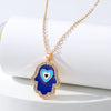 Gold Crystal Hamsa