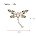 Gold Tone Silver Tone Dragonfly Five Designs Metal Brooch Pin view 4