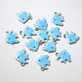 Small Enamel Fish Charms in Nine Color Options for Jewelry Making view 6