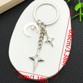 Cross Moon Star and Celestial Metal Keychain Collection view 8
