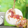 Pink-Horse White-Pompom