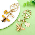 Bee and Honeycomb Charm Keychains with 33 Varied Design Styles for Bags and Keys view 3