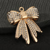 Gold-tone Clear