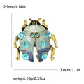 Enamel Ladybug Brooch with Crystal Spots in Two Colors view 6