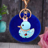 Blue-Duck Royal-Blue-Pom