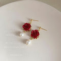 Green Forest Theme Earring Collection Bamboo Flower Styles view 4