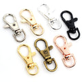 Swivel Lobster Clasps Jewelry Making Components In Detailed Metal Finishes view 1