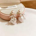 Pink Strawberry Pearl Drop Earrings And Pendant Necklaces view 6