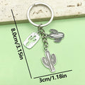 Cactus Charm Keychains in 25 Pictured Variations for Bags and Keys view 6
