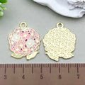 Metallic Sunflower Metal Charms with 11 Listed Options view 11