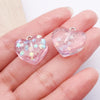 Clear Pink Heart