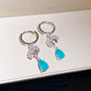 Silver Blue Drop