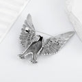 Gold Tone Eagle Two Designs Metal Brooch Pin for Jackets and Lapels view 3