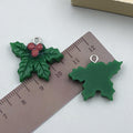 Resin Christmas Santa Sock Snowflake Charm Pendant for DIY Bracelet Necklace Jewelry