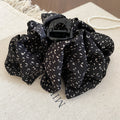Leopard Print Fabric Petal Claw Hair Clip 5 Styles view 7