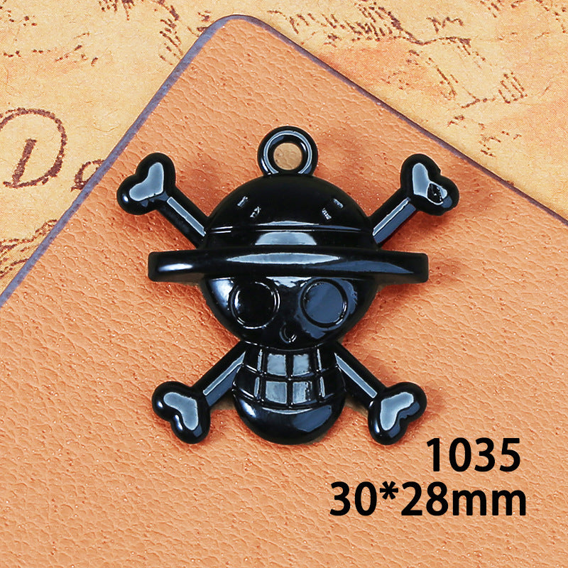 Punk Style Alloy Charm Pendant for DIY Necklace