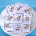Crowned Rhinestone Number Brooch in Nine Numerals Decorative Lapel Pin view 2