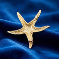 Crystal Starfish Brooch Pink Blue and Clear Gradient view 3