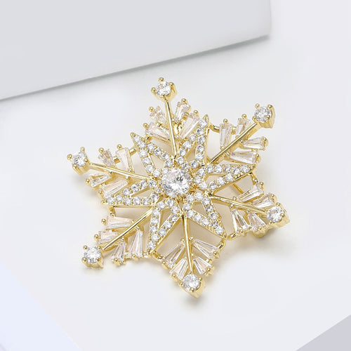 Crystal snowflake in a second product view