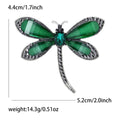 Two Tone Enamel Dragonfly Brooch Pin in Five Colors view 10