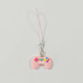 Pastel Video Game Controller Phone Strap Charms in Six Color Options view 6