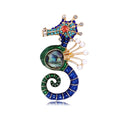 Horse Enamel Metal Brooch Pin for Jackets and Lapels view 1