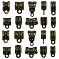 Alloy Gold-Tone Three-Way Bail Metal Charms with 16 Listed Options view 8