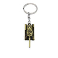 Tank Model Keychain in Three Antique Color Finishes view 5