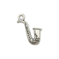Antique Silver Guitar Metal Charms with 18 Listed Options view 10
