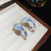 Blue C Hoops