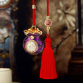 Mixed Fortune Pouch Fish and Sailboat Car Hangers plus One Plain Red Tassel view 8