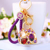 Purple-Fortune-Loop Purple-Crystal-Handb