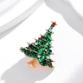 Christmas Tree Enamel Metal Brooch Pin for Jackets and Lapels view 5