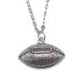 American Football Pendant Necklace in Detailed Metal Finishes for Jewelry Making view 4