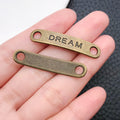 Black Letter Metal Charms with 21 Listed Options for DIY Jewelry Making view 10