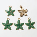 Colorful Enamel Starfish Charms in Ten Assorted Options view 3