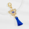 Rhinestone Clover Charm