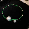 Green Pearl Choker