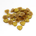 Glitter Heart Resin Cabochons in Twelve Color Options view 11