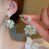 Green Gold Floral