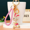 Pink-Braided Pink-Rabbit