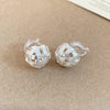 Silver Basket Weave