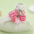 Dice Charm Keychains Featuring Purple Bear Across 13 Pictured Variations view 1