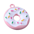 Enamel Donut Charm Pendant with Colorful Sprinkles Five Colors view 5
